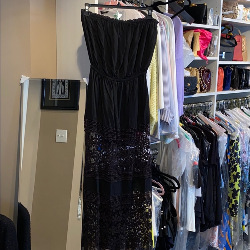 6 Shore road strapless maxi
